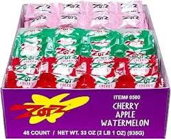 ZOTZ APPLE , CHERRY &amp; WATERMELON