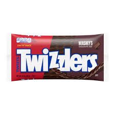 TWIZZLERS LARGE BAG CHOCOLATE LICORICE