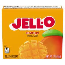 JELLO MANGO GELATIN