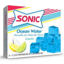 SONIC OCEAN WATER GELATIN