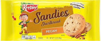 KEEBLER PECAN  SANDIES SHORTBREAD