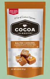 COCOA CLASSICS SALTED CARAMEL A &amp; CHOCOLATE COCOA MIX