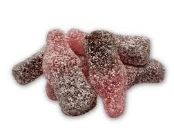 GUMMY ZONE BULK MEDIUM SOUR CHERRY COLA BOTTLES