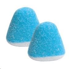 VIDAL BULK SOUR BLUE RASPBERRY DROPS