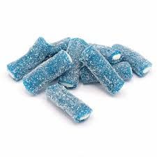 KINGSWAY BULK FIZZY BLUE RASPBERRY BITES