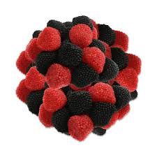 GUSTAFS BULK RED AND BLACK BERRIES