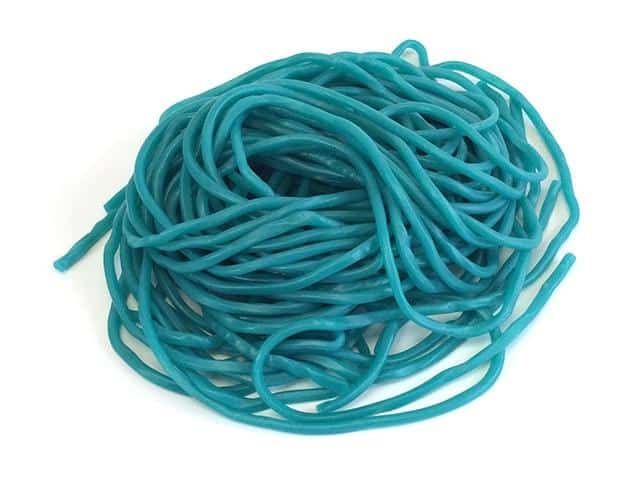GUSTAFS BULK BLUE RASPBERRY LACES
