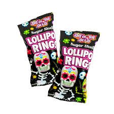 DAY OF THE DEAD LOLLIPOP RINGS