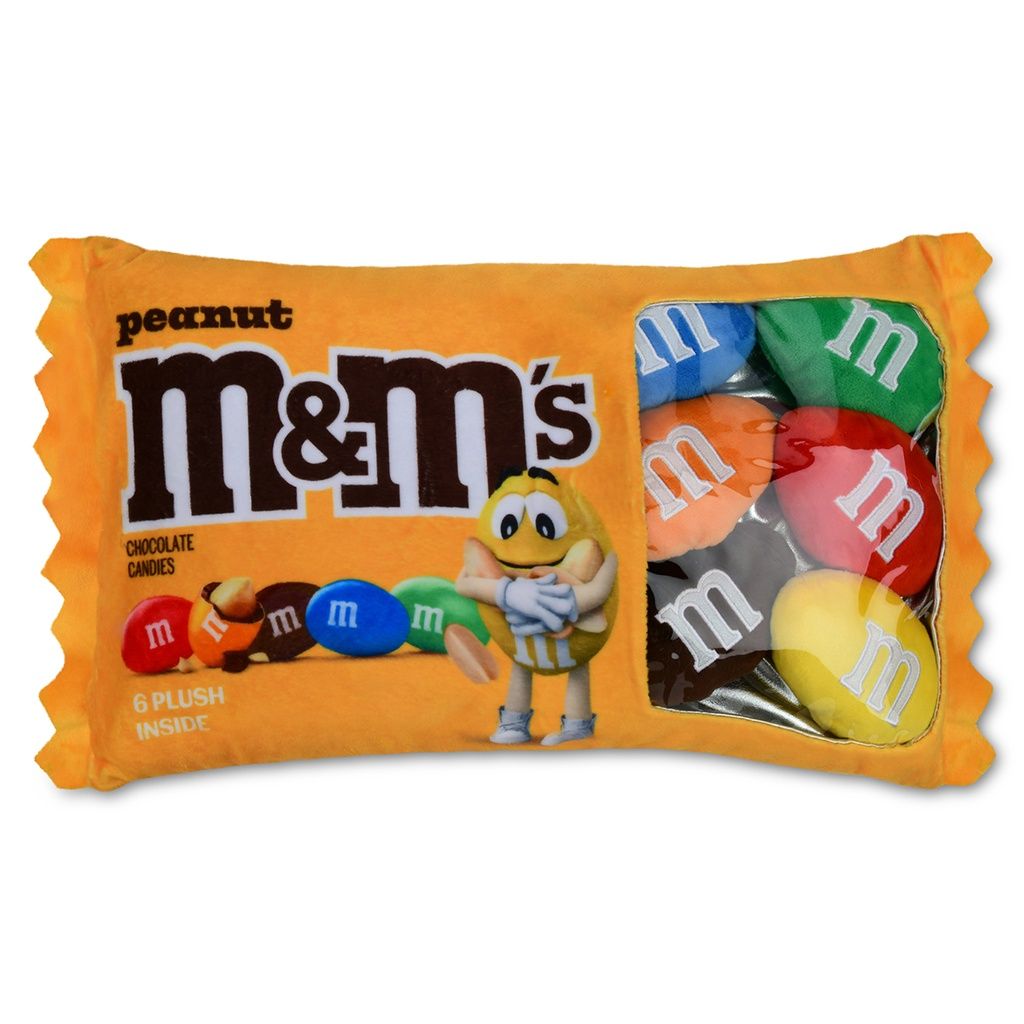 PEANUT M&amp;M PACKAGING PLUSH