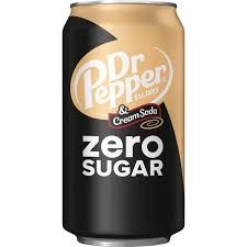 DR PEPPER CREAM SODA ZERO CAN