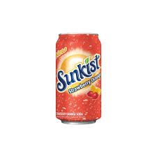 SUNKIST STRAWBERRY ORANGE CAN