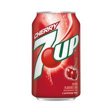 7UP CHERRY CAN