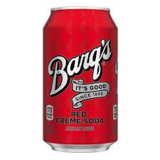 BARQS RED CREME SODA