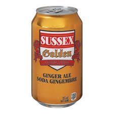 SUSSEX GOLDEN GINGER ALE CAN