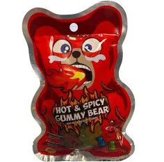POCAS HOT &amp; SPICY GUMMY BEARS 84 GRAM