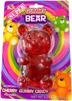 ALBERTS  SUPER GUMMY BEAR CHERRY OR BLUE RASPBERRY