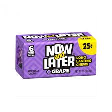 NOW AND LATER 6 PIECE CHANGEMAKER GRAPE