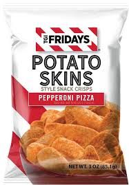 TGI FRIDAYS POTATO SKINS PEPPERONI PIZZA