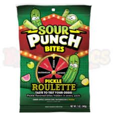 SOUR PUNCH PICKLE ROULETTE BITES