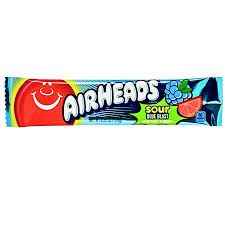 AIRHEADS SINGLES SOUR BLUE BLAST