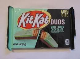 KIT KAT DUOS MINT AND DARK CHOCOLATE KING SIZE