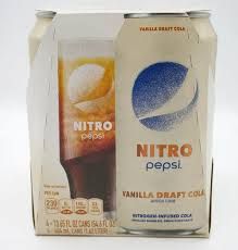 PEPSI NITRO VANILLA CAN 4 PACK