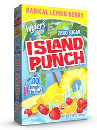 ISLAND PUNCH SINGLES TO GO RADICAL LEMON BERRY