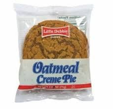 LITTLE DEBBIE OATMEAL CREME PIES SINGLES