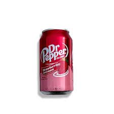 DR PEPPER STRAWBERRIES AND CREAM CAN