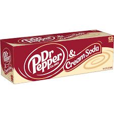 DR PEPPER CREAM SODA  CASE