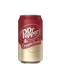DR PEPPER CREAM SODA CAN