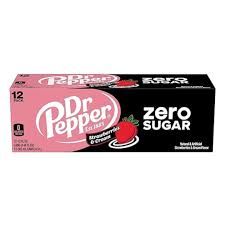 DR PEPPER STRAWBERRIES AND CREAM ZERO CASE