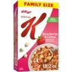 KELLOGGS SPECIAL K BREAKFAST CEREAL FIBER CEREAL FAMILY SIZE STRAWBERRIES AND CREME