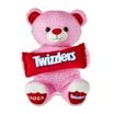 HERSHEYS TWIZZLERS SWEETHEART TEDDY PLUSH PINK