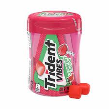 TRIDENT VIBES STRAWBERRY LOLLIPOP