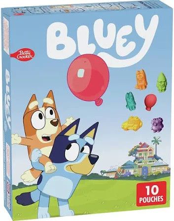 BLUEY GLUTEN FREE FRUIT FLAVORED SNACKS