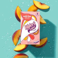WYLERS PEACH RING CANDIED PEACH SINGLES TO GO