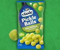 VLASIC PICKLE BALLS DILL PICKLE CORN PUFFS