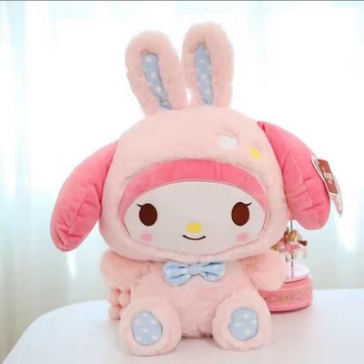 HELLO KITTY MY MELODY PINK BUNNY PLUSH