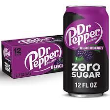 DR PEPPER BLACKBERRY ZERO CAN