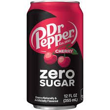 DR PEPPER CHERRY ZERO CAN