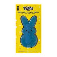 PEEPS BUNNY POWER BANK 3600 MAH - BLUE