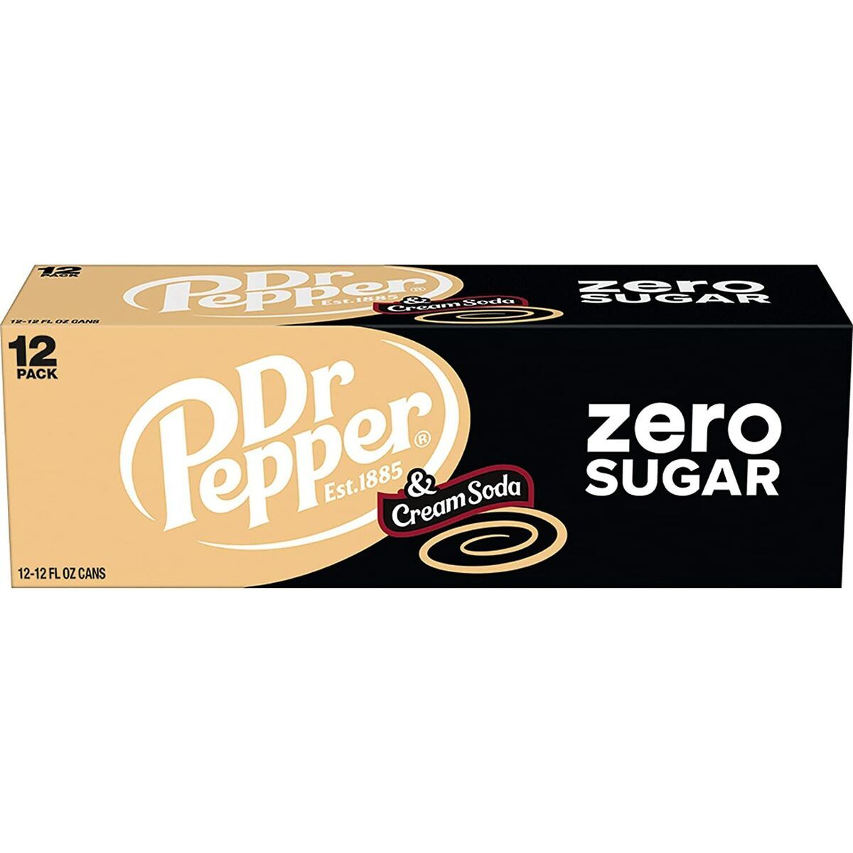 DR PEPPER CREAM SODA ZERO CASE