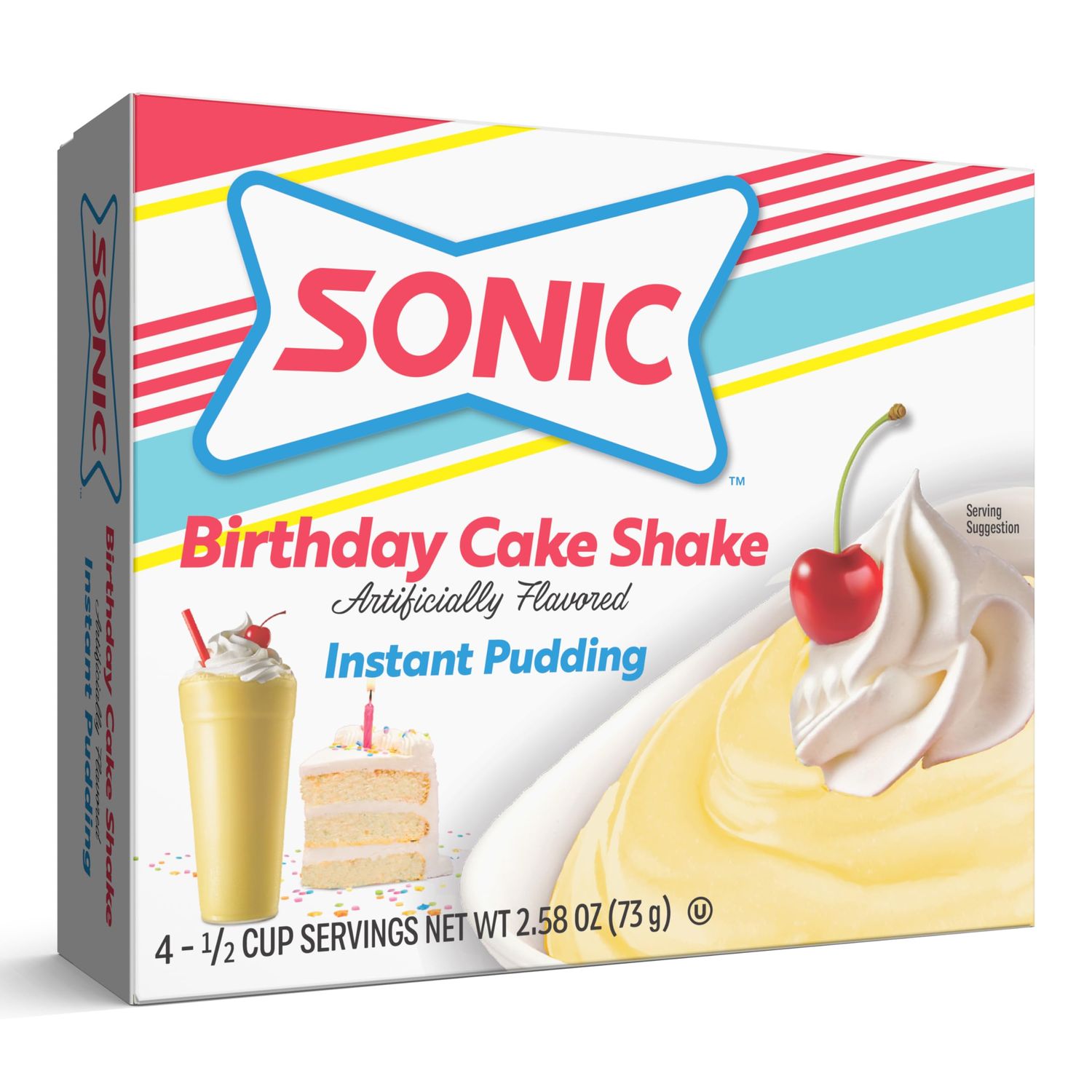 SONIC BIRTHDAY CAKE SHAKE PUDDING