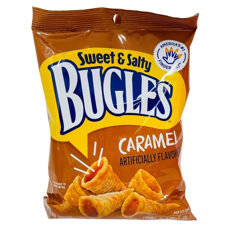 BUGLES SWEET AND SALTY CARAMEL