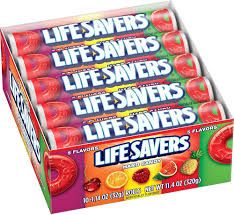LIFE SAVERS FIVE FLAVORS ROLL