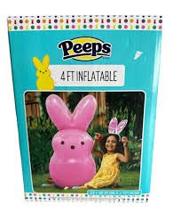PEEPS 4 FOOT INFLATABLE PINK