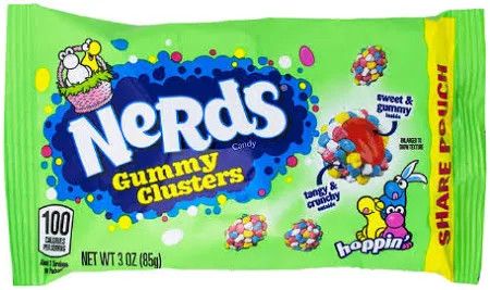 EASTER NERDS GUMMY CLUSTERS 85 g