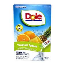 DOLE TROPICAL SPLASH SINGLES TO GO