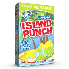ISLAND PUNCH SINGLES TO GO LEMON LIME PARADISE